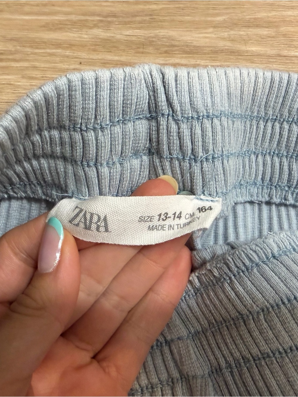 Zara Kids Ribbed Pants - Picture 2 of 3